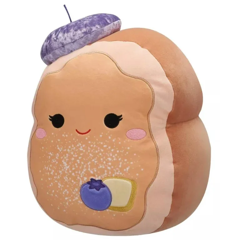Squishmallows Joie Blueberry French Toast – Peluche Coleccionable de 14” - thumbnail 3