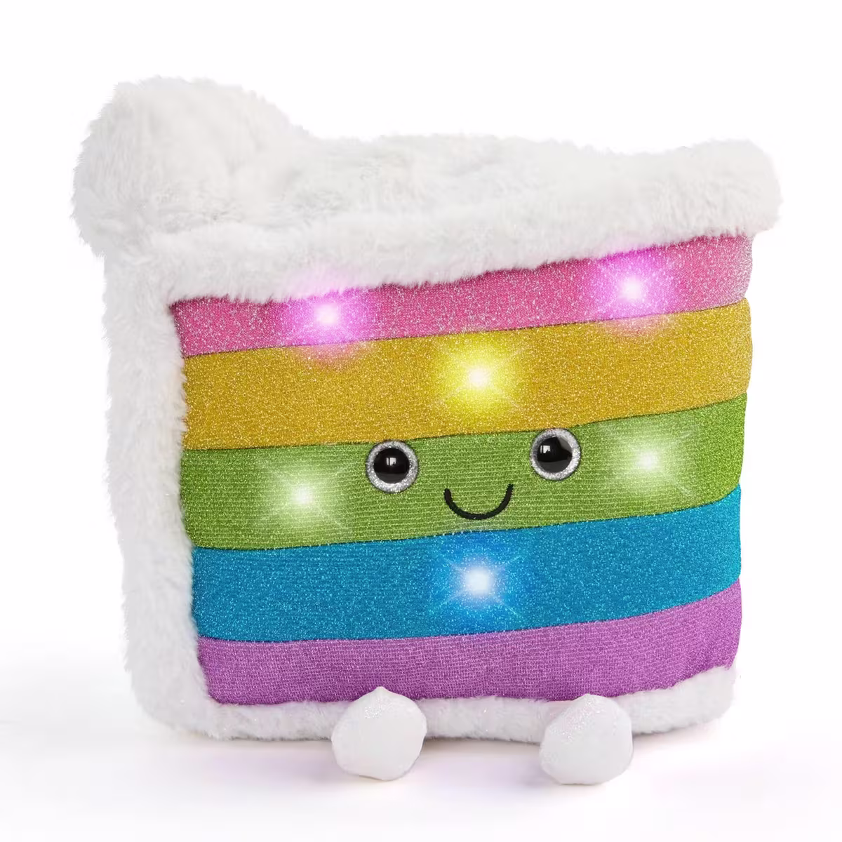 Peluche Interactivo FAO Schwarz Pastel Arcoíris con Luces LED y Sonido – 11" - thumbnail 6
