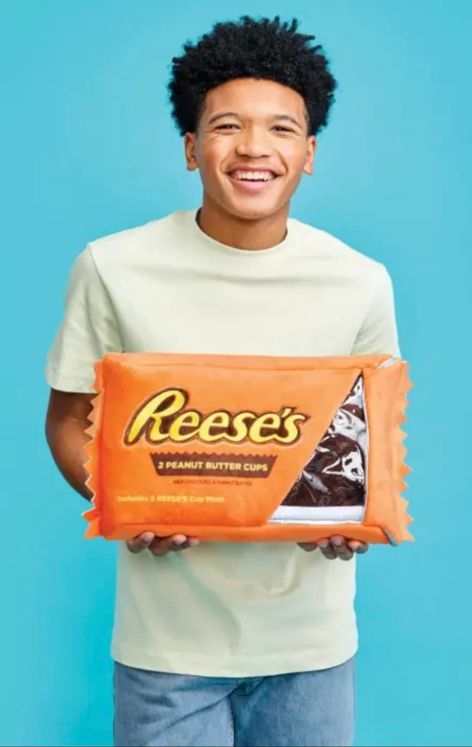 Peluche Reese’s Peanut Butter Cups – Plush Inside con 2 mini peluches
