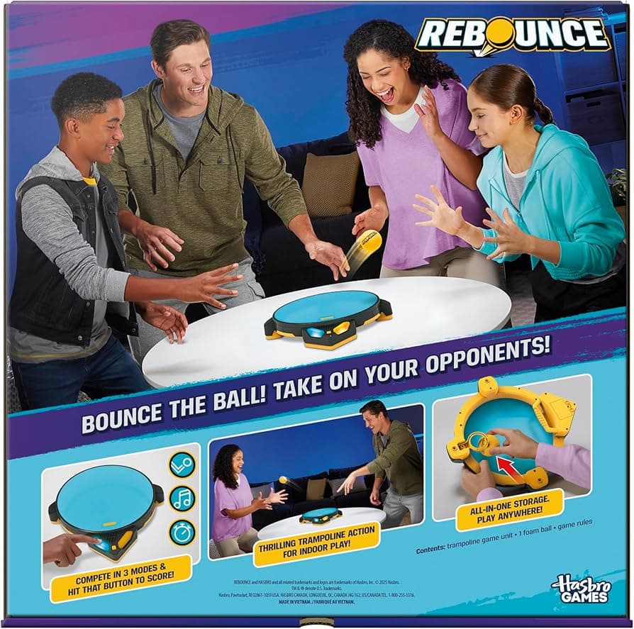 Hasbro ReBounce – Juego Electrónico de Acción para 2 a 6 Jugadores - thumbnail 2